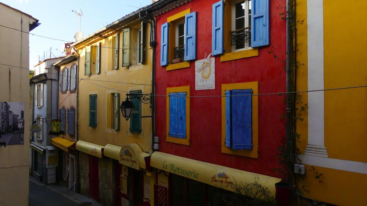 Studio Lironsd'Elle - Coeur Du Village Gréoux-les-Bains Exterior foto